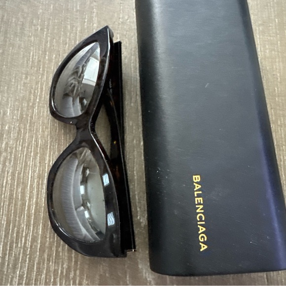 NEW BALENCIAGA SUNGLASSES BA103 52C CAT EYE EYEWEAR BALENCIAGA - Picture 4 of 15